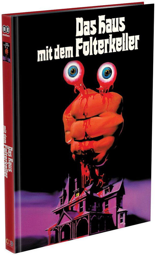 HAUS MIT DEM FOLTERKELLER, DAS (Blu-Ray+DVD) - Cover D - Mediabook - Limited 125 Edition - Uncut