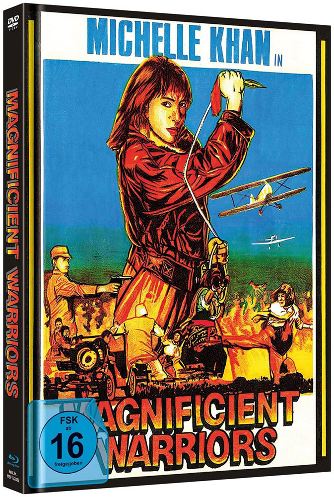 MAGNIFICENT WARRIORS (DYNAMITE FIGHTERS) (Blu-Ray+DVD) - Cover C - Mediabook - Limited Edition