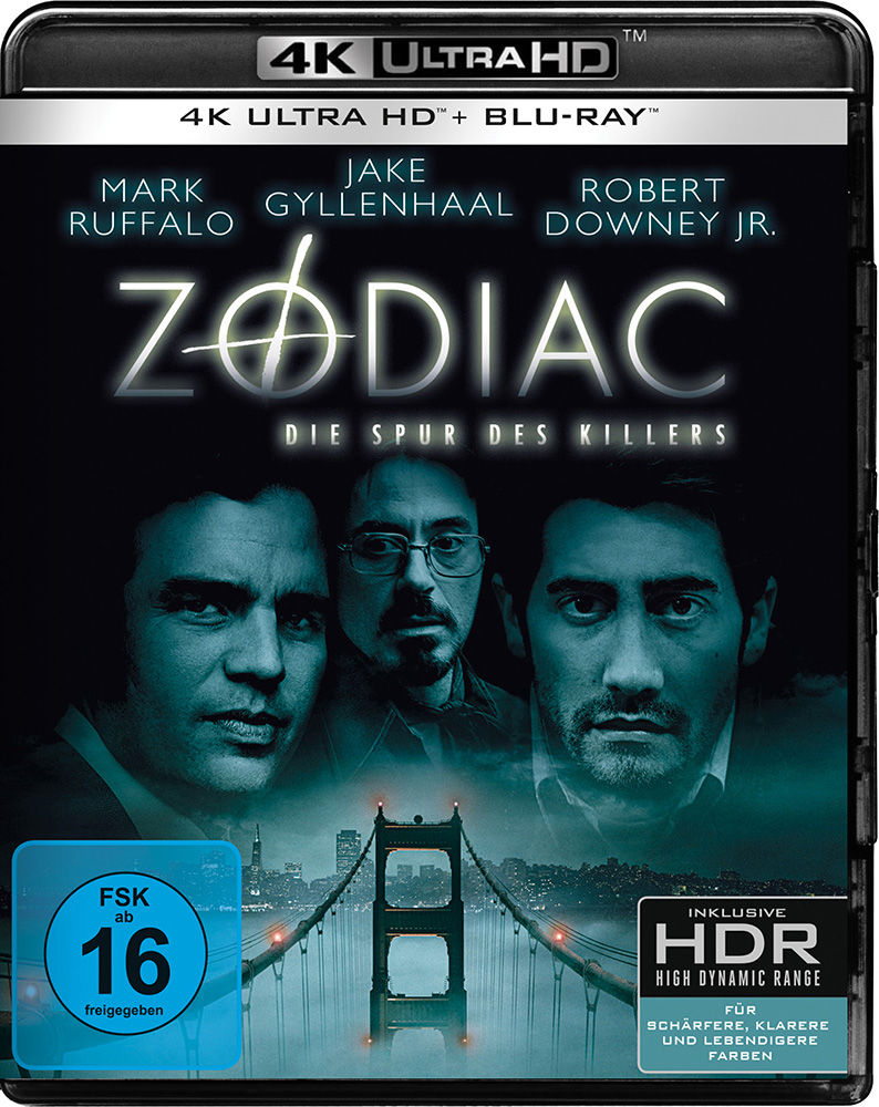 ZODIAC - DIE SPUR DES KILLERS (4K-UHD+Blu-Ray) ZODIAC - DIE SPUR DES KILLERS (4K-UHD+Blu-Ray)