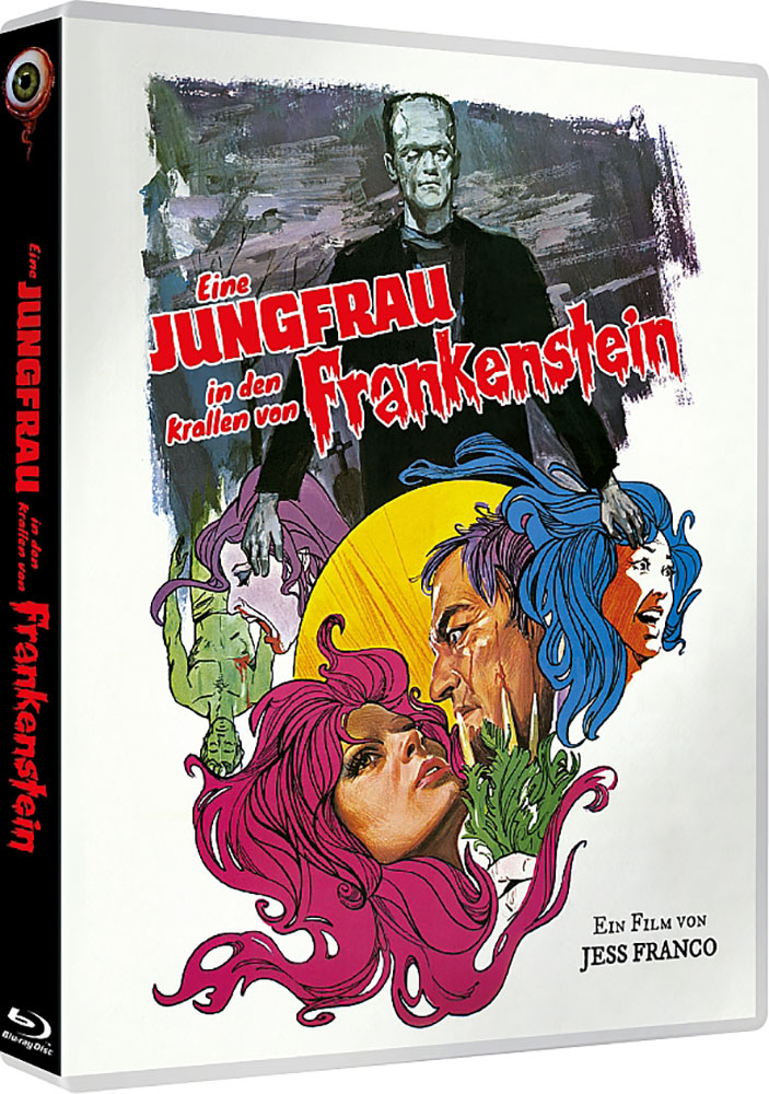 EINE JUNGFRAU IN DEN KRALLEN VON FRANKENSTEIN (Blu-Ray+DVD) - Keep Case - Limited Edition