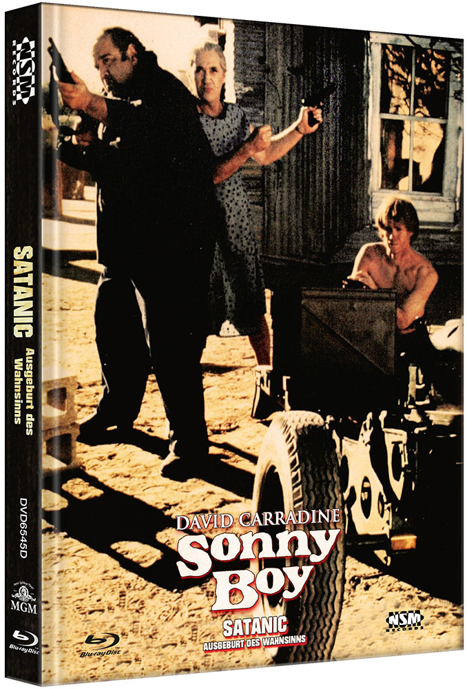 SATANIC - AUSGEBURT DES WAHNSINNS (Blu-Ray+DVD) - Cover D - Mediabook - Limited 111 Edition - Uncut