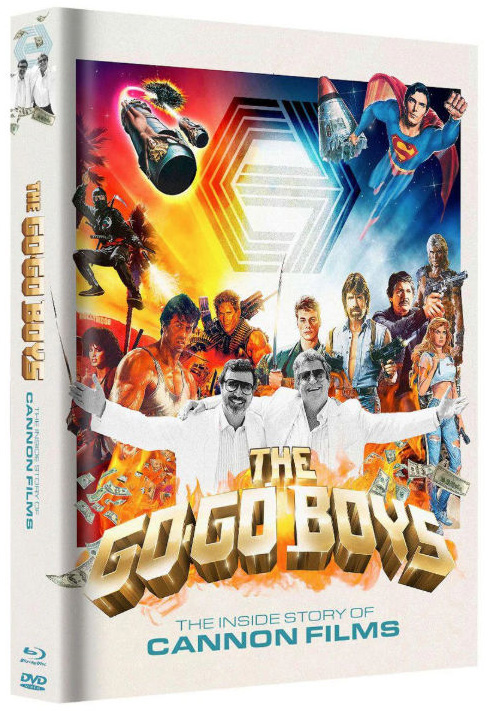GO-GO BOYS: THE INSIDE STORY OF CANNON FILMS (Blu-Ray+DVD) - Cover A - Mediabook - Limited 222 Edition