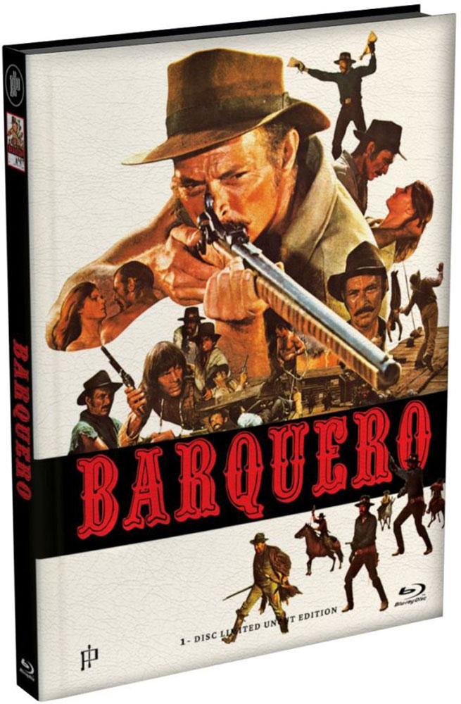 BARQUERO (Blu-Ray) - Mediabook (Wattiert) - Limited 149 Edition
