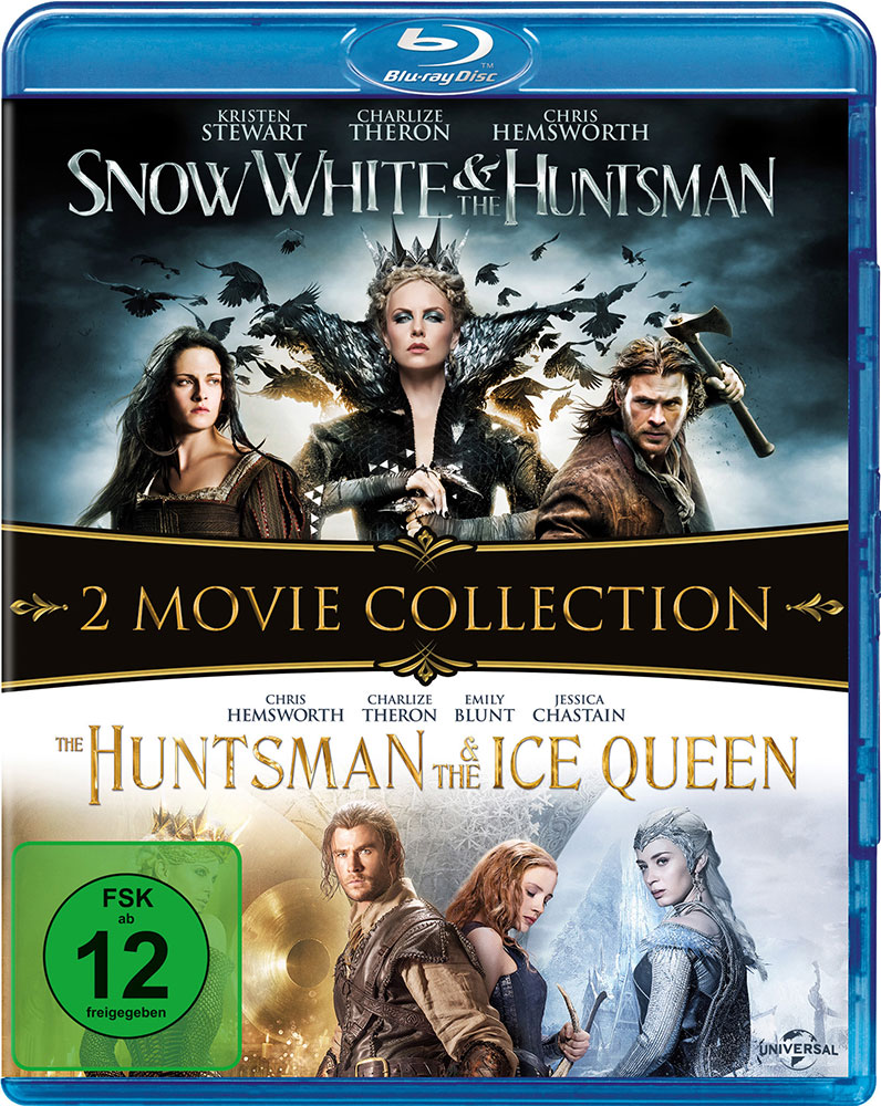 SNOW WHITE & THE HUNTSMAN 1&2 (Blu-Ray) (2Discs)