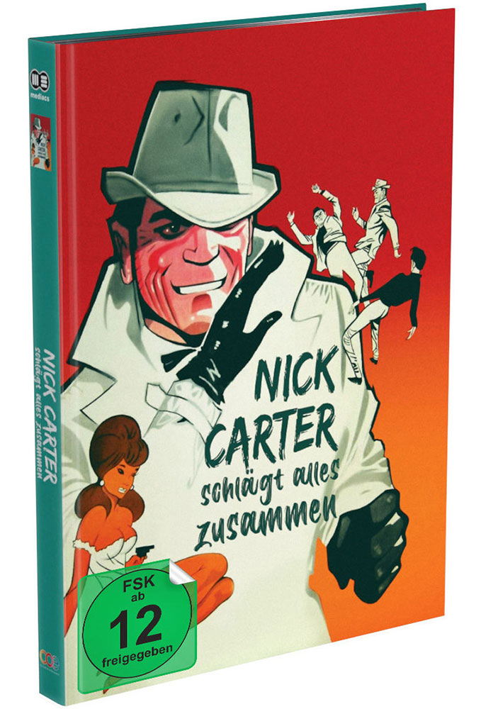 NICK CARTER SCHLÄGT ALLES ZUSAMMEN (Blu-Ray+DVD) - Cover A - Mediabook - Limited Edition