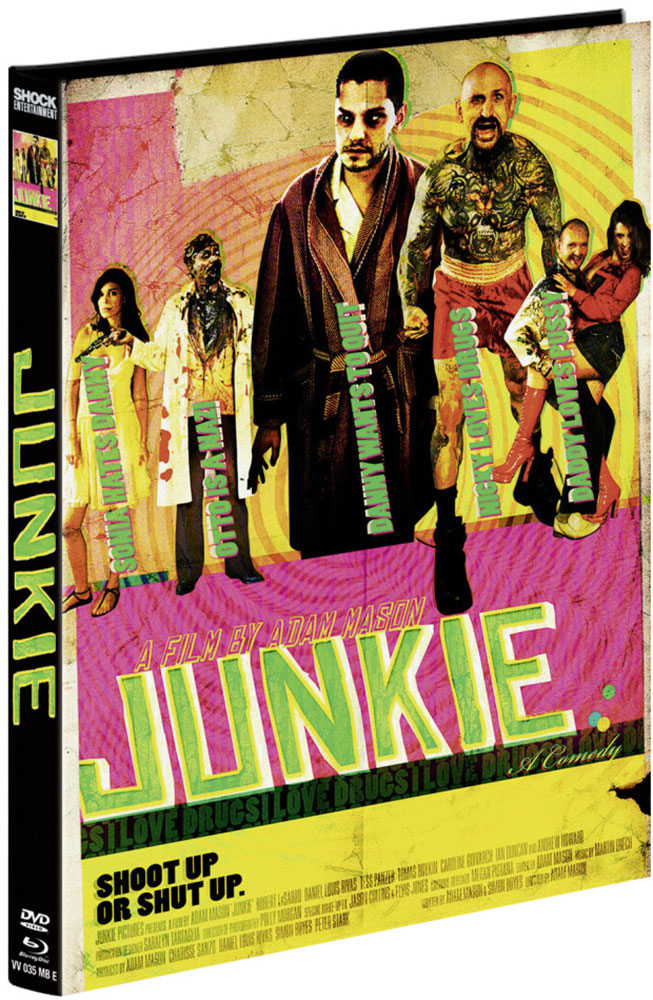 JUNKIE (Blu-Ray+DVD) - Cover E - Mediabook - Limited 111 Edition