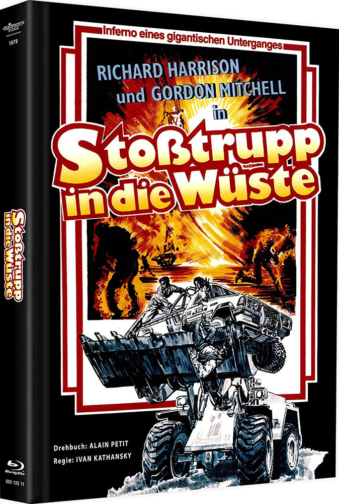 STOSSTRUPP IN DIE WÜSTE (Blu-Ray+DVD) - Mediabook - Limited 500 Edition