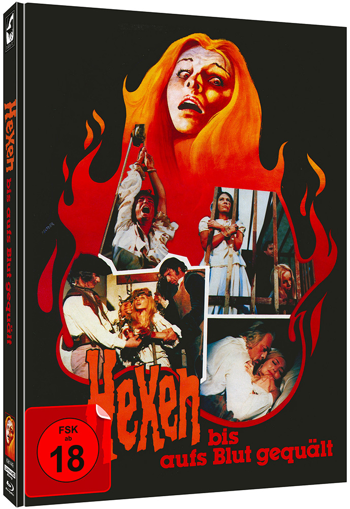 HEXEN BIS AUFS BLUT GEQUÄLT (4K UHD+3Blu-Rays) - Cover F - Mediabook - Limited 666 Edition