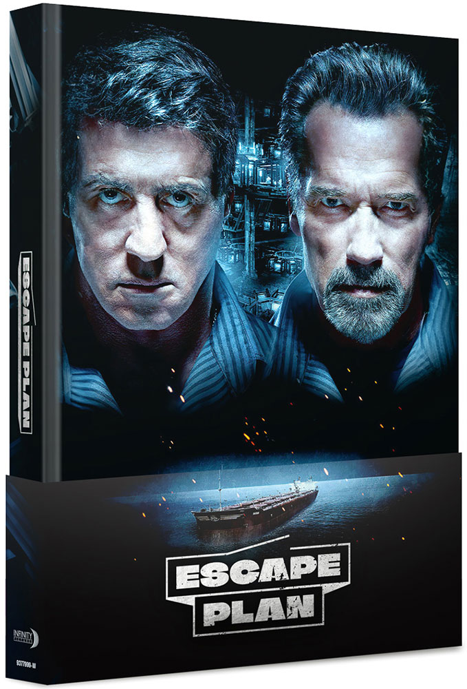 ESCAPE PLAN (Blu-Ray+DVD) - Mediabook (Wattiert) - Limited 333 Edition
