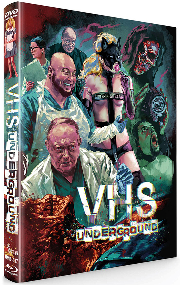 VHS UNDERGROUND (Blu-Ray+DVD) - Cover B - Mediabook - Limited 222 Edition