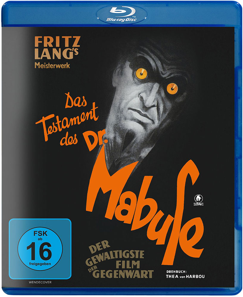 TESTAMENT DES DR. MABUSE, DAS (s/w) (Blu-Ray)