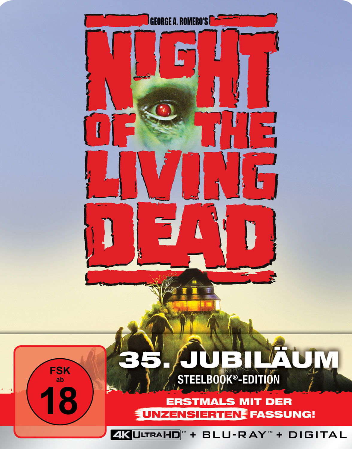 NIGHT OF THE LIVING DEAD (1990) (4K Ultra HD+Blu-Ray) - Limited SteelBook Edition NIGHT OF THE LIVING DEAD (1990) (4K Ultra HD+Blu-Ray) - Limited SteelBook Edition
