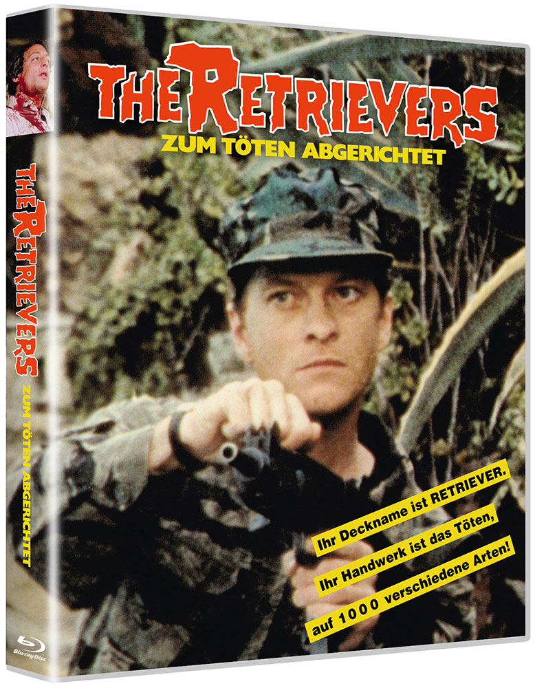 RETRIEVERS, THE - ZUM TÖTEN ABGERICHTET (Blu-Ray) - Cover B - Limited Edition