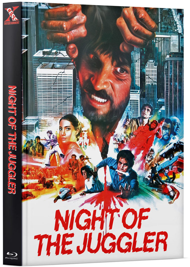 NIGHT OF THE JUGGLER (DIE RATTE) (Blu-Ray+DVD) - Cover B - Mediabook - Limited 222 Edition