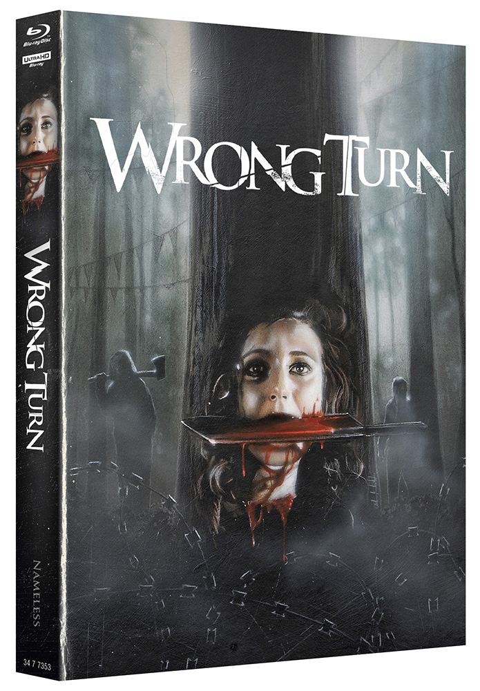 WRONG TURN (4K UHD+Blu-Ray) - Cover G - Mediabook - Limited 500 Edition