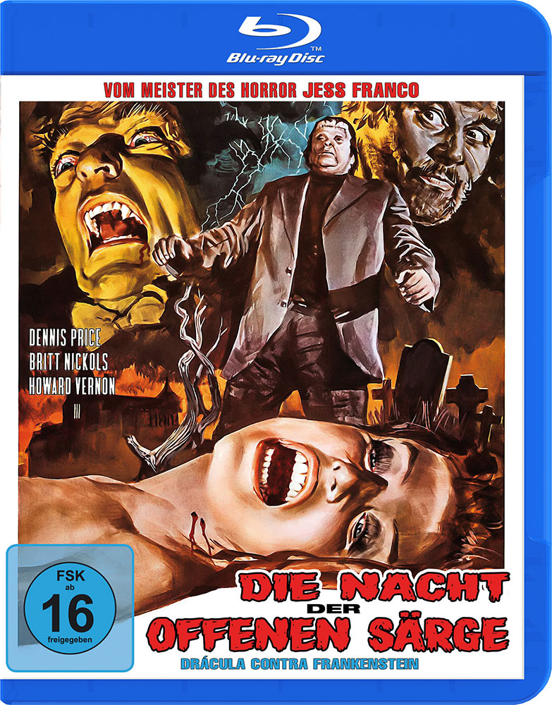 NACHT DER OFFENEN SÄRGE, DIE (Blu-Ray) - Jess Franco