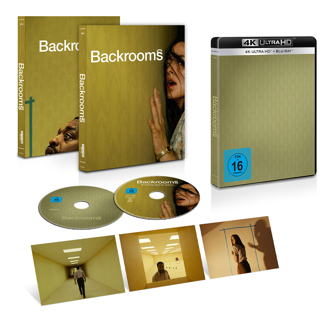 BACKROOMS - Everything Must Go Edition (4K UHD+Blu-Ray) - Collector's Edition - inkl. 127min Version (exklusiv in der Version)
