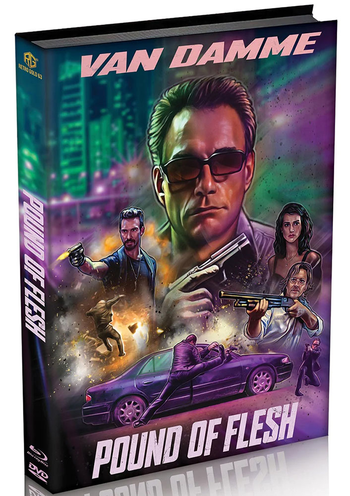 POUND OF FLESH (Blu-Ray+2DVD) (3Discs) - Mediabook (Wattiert) - Limited 222 Edition