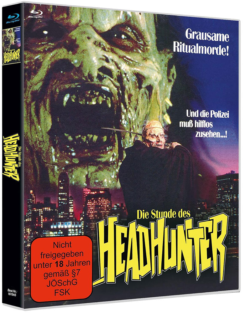 STUNDE DES HEADHUNTER, DIE (Blu-Ray) - Cover A