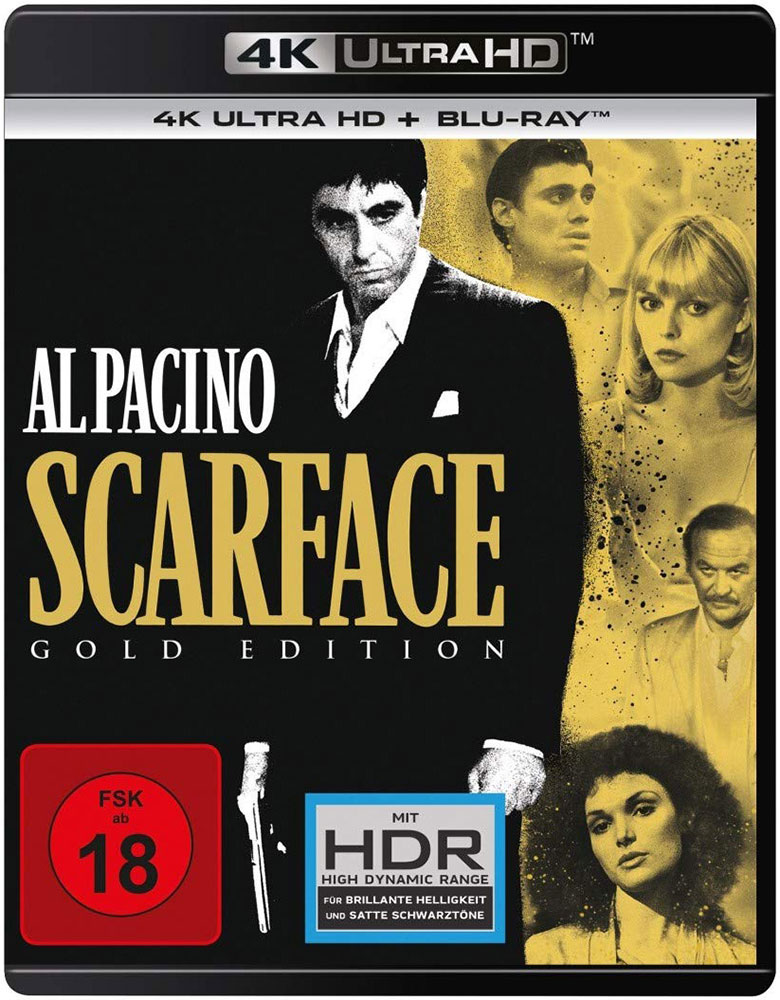SCARFACE (4K UHD+2Blu-Ray) - Gold Edition
