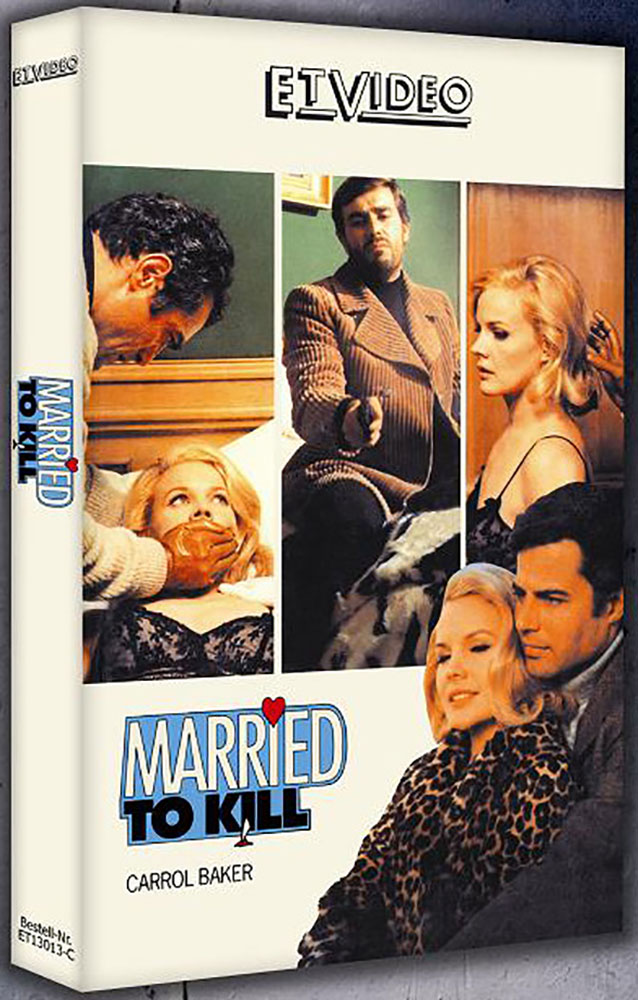 MARRIED TO KILL (DER SCHÖNE KÖRPER DER DEBORAH) - große Hartbox VHS-Retro - Cover C