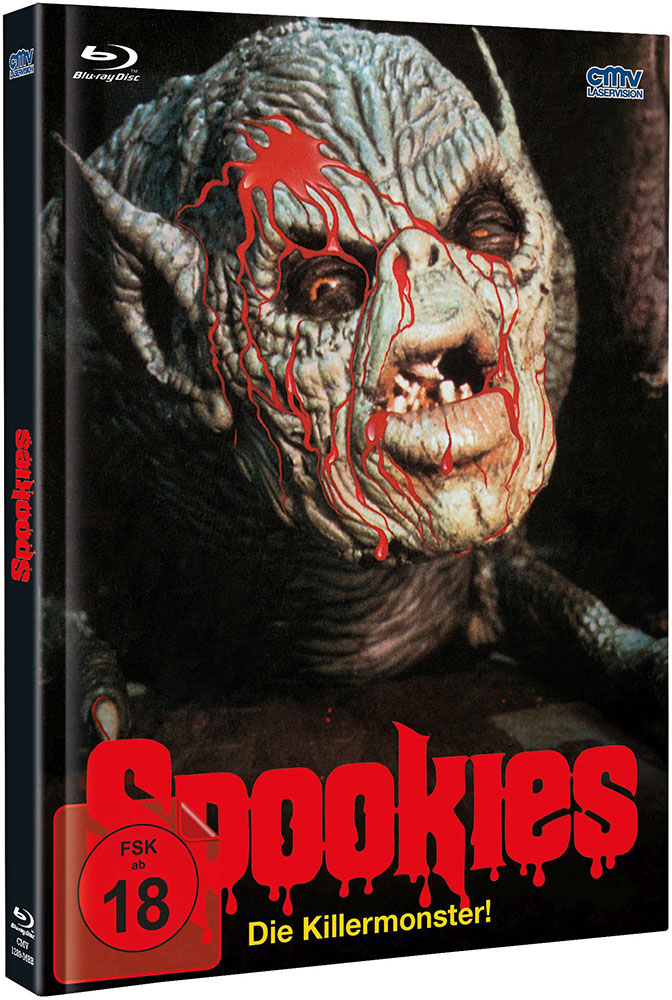 SPOOKIES - DIE KILLERMONSTER (Blu-Ray+DVD) - Cover B - Mediabook - Limited 333 Edition