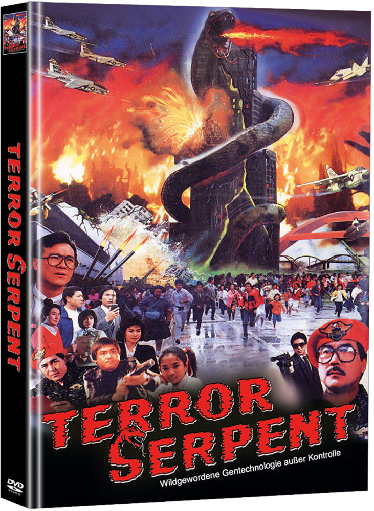 TERROR SERPENT (3DVD) - Cover C - Mediabook - Limited 111 Edition