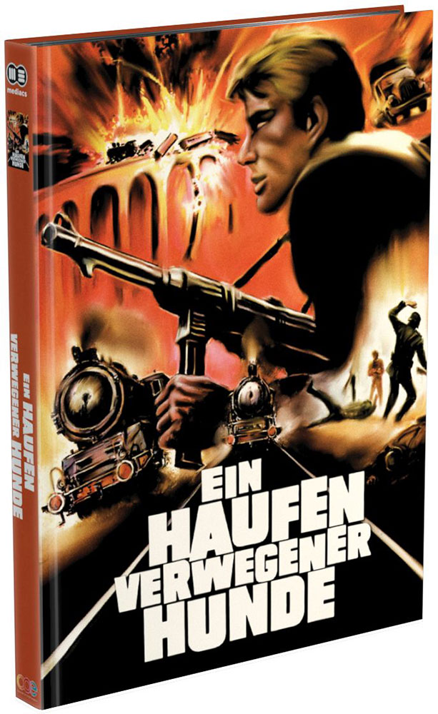EIN HAUFEN VERWEGENER HUNDE (Blu-Ray+DVD) - Cover D - Mediabook - Limited 250 Edition - 2K Remastered - Uncut