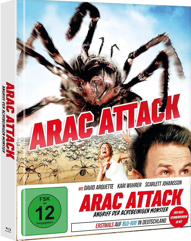 ARAC ATTACK - ANGRIFF DER ACHTBEINIGEN MONSTER (Blu-Ray+DVD) - Cover A - Mediabook - Limited Edition