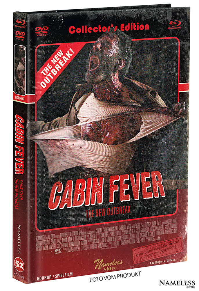 CABIN FEVER 4 - THE NEW OUTBREAK (Blu-Ray+DVD) - Cover B - Mediabook - Limited 333 Edition