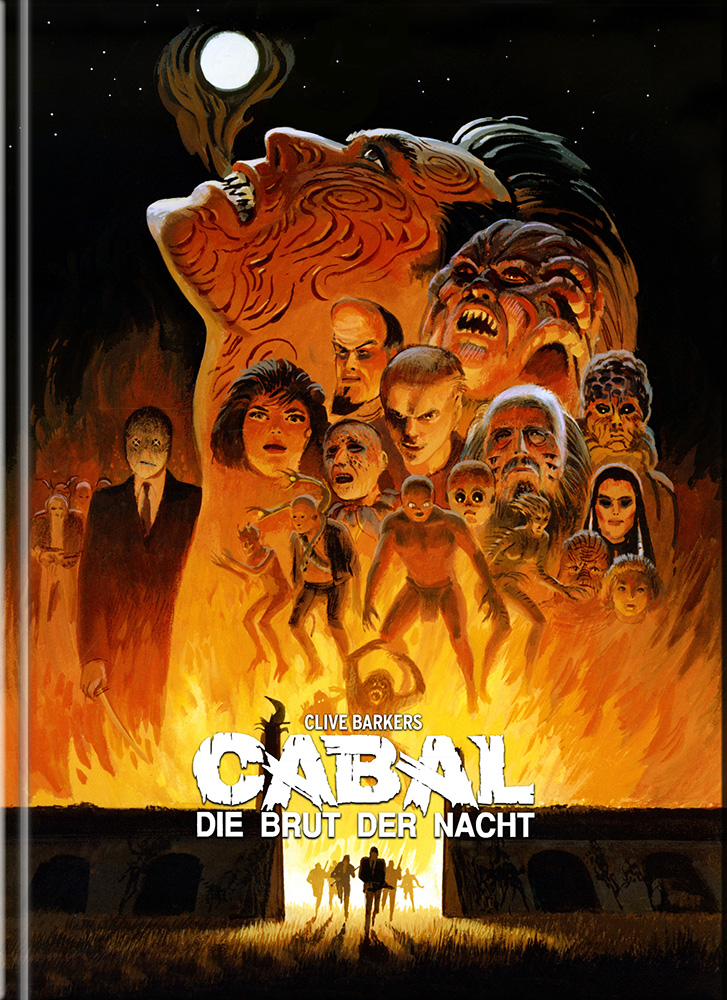 CABAL - DIE BRUT DER NACHT (2Blu-Ray+2DVD) - Cover E - Mediabook - Limited 222 Edition - Kinofassung & Directors Cut