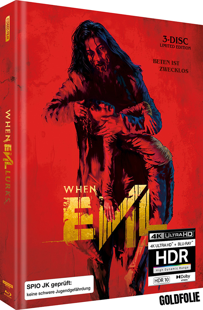 WHEN EVIL LURKS (4K UHD+2Blu-Rays) - Cover C - Mediabook - Limited 666 Edition - Uncut WHEN EVIL LURKS (4K UHD+2Blu-Rays) - Cover C - Mediabook - Limited 666 Edition - Uncut