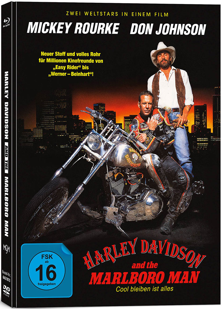 HARLEY DAVIDSON AND THE MARLBORO MAN (Blu-Ray+DVD) - Limited Mediabook Edition