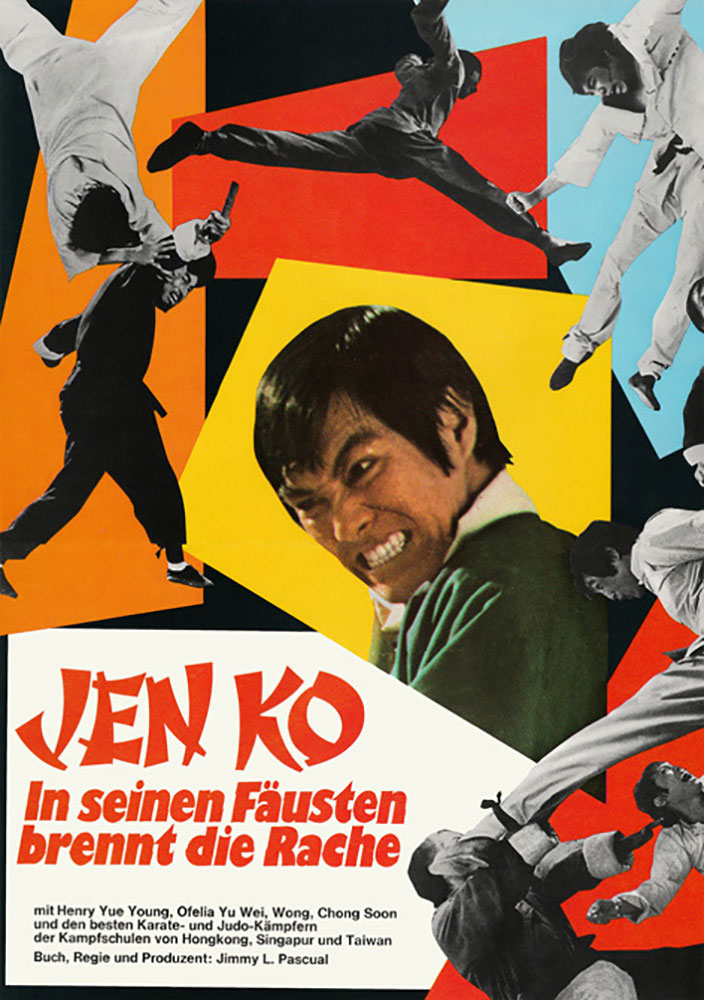 JEN KO - IN SEINEN FÄUSTEN BRENNT DIE RACHE - kleine Hartbox