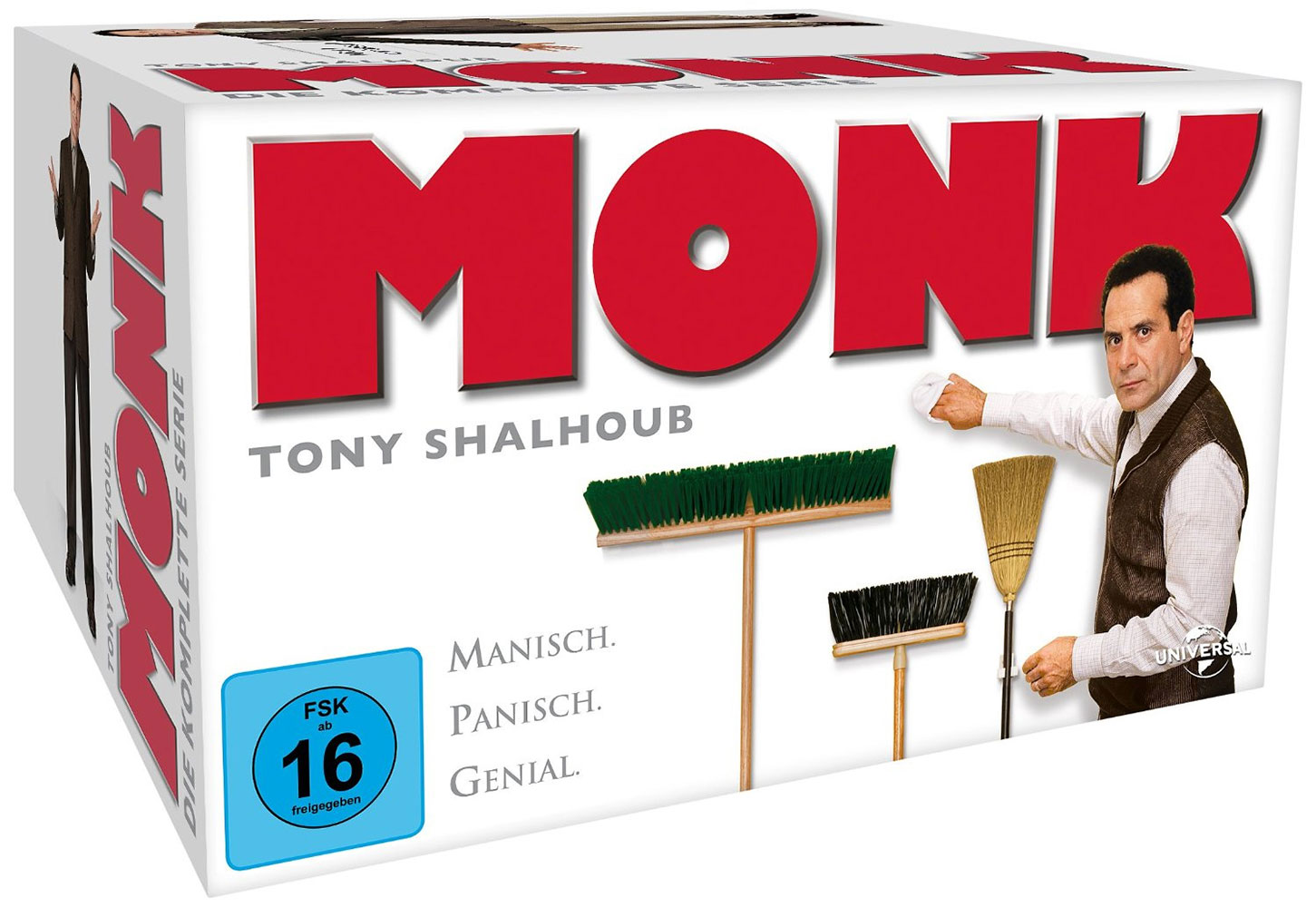 MONK GESAMTBOX (32DVD)