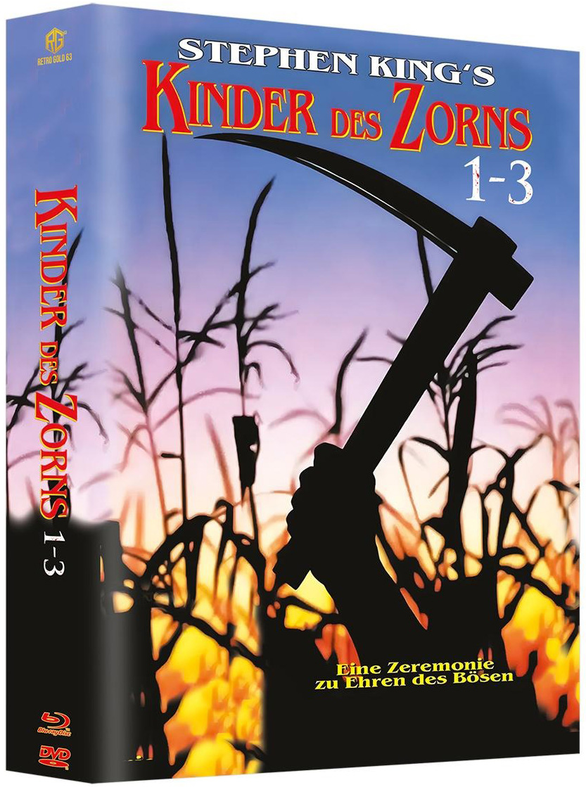 KINDER DES ZORNS 1-3 (Blu-Ray+DVD) (6Discs) - Mediabook (Wattiert) - Limited Edition