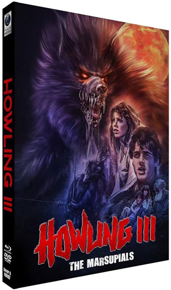 HOWLING 3 - THE MARSUPIALS (Blu-Ray+DVD) - Cover A - Mediabook - Limited 333 Edition - Uncut