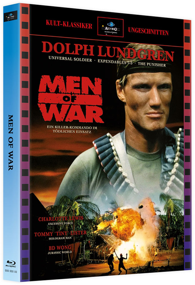 MEN OF WAR (Blu-Ray) (2Discs) - Cover A - Mediabook - Unrated - Limited 250 Edition