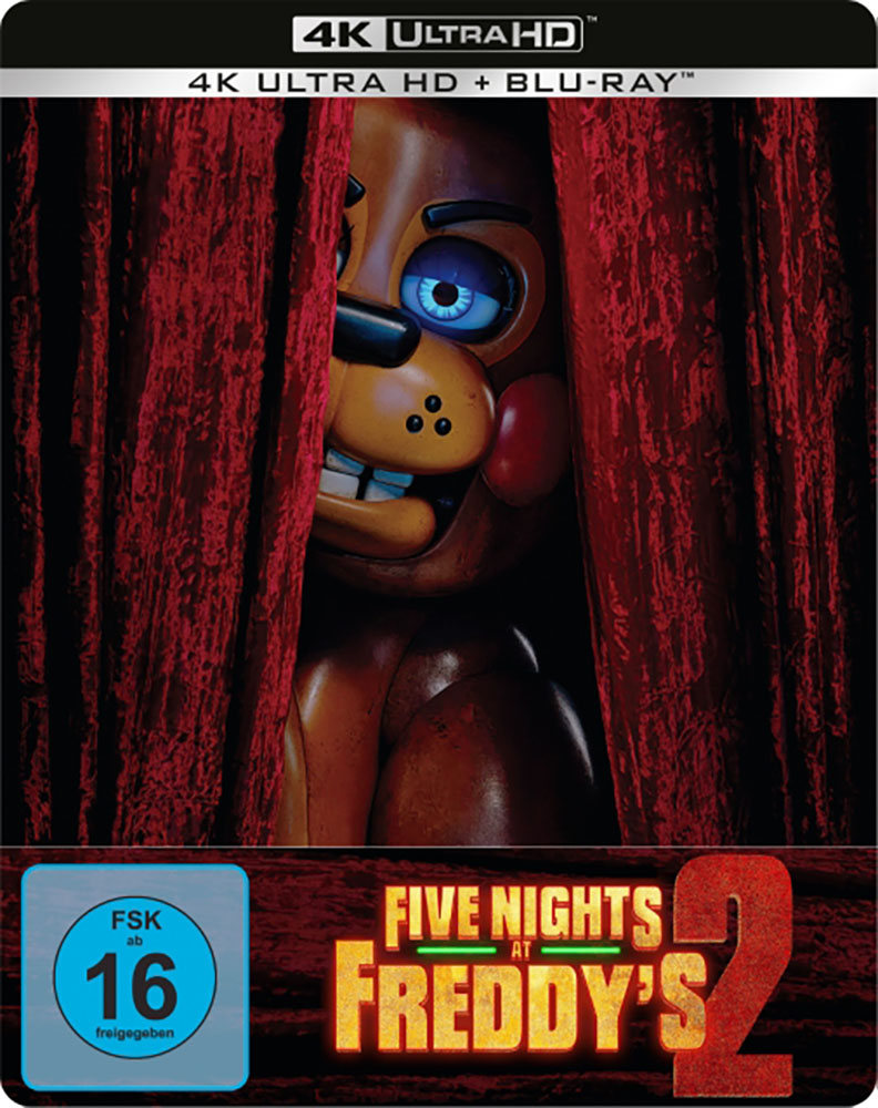 FIVE NIGHTS AT FREDDY'S 2 (4K UHD+Blu-Ray) - Limited SteelBook Edition