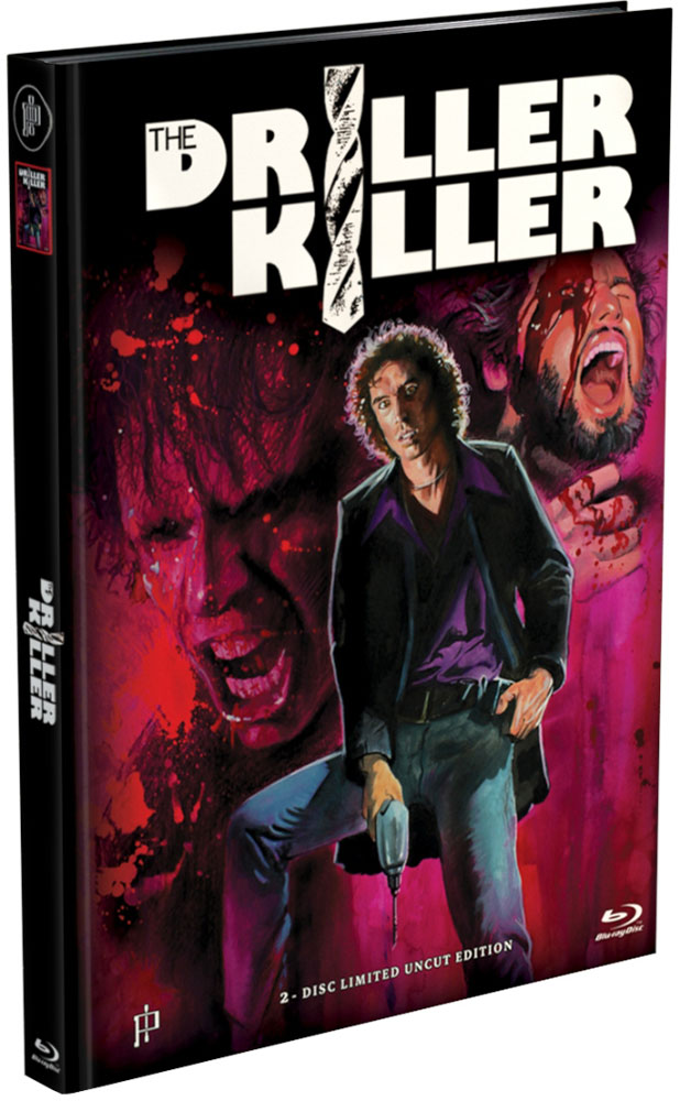 DRILLER KILLER, THE (Blu-Ray+DVD) - Mediabook - Limited 999 Edition