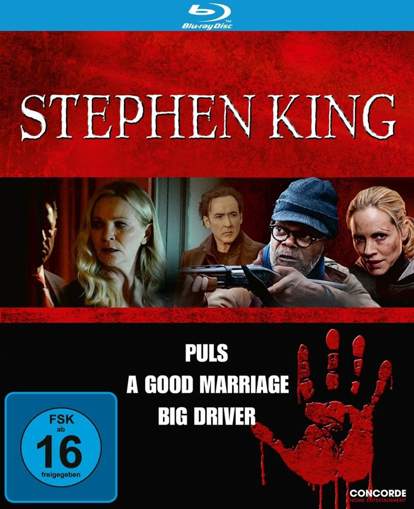 STEPHEN KING - 3 Filme Set (Blu-Ray) (3Discs) (Puls, A Good Marriage & Big Driver)