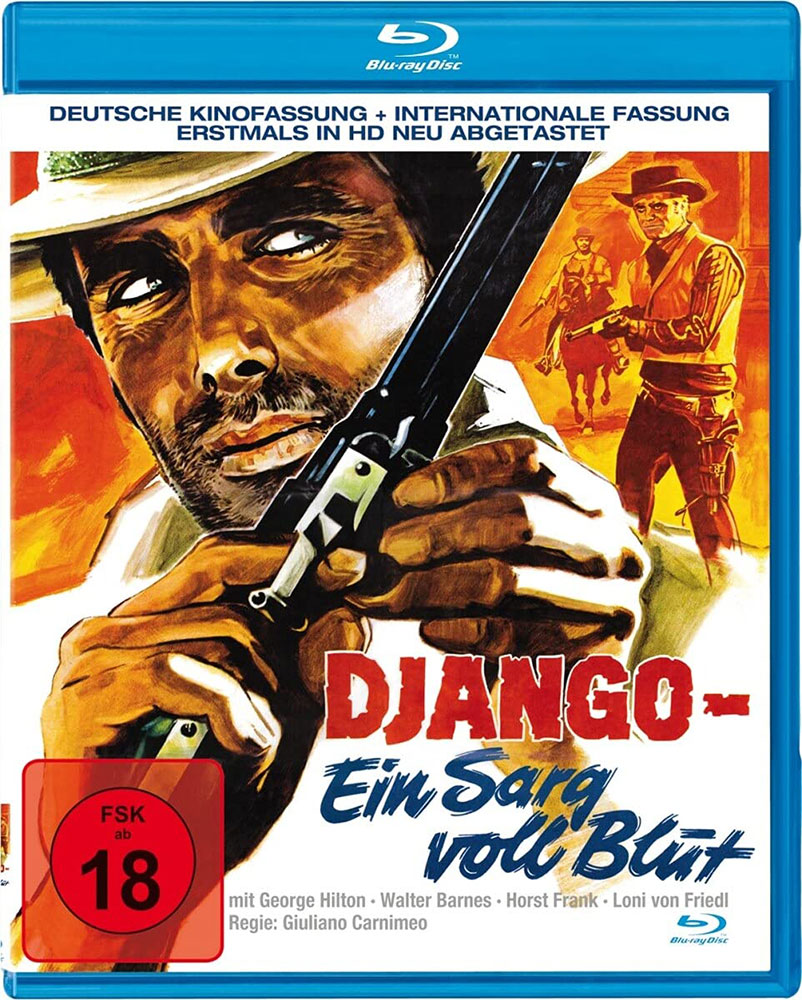 DJANGO - EIN SARG VOLL BLUT (Blu-Ray) - 2 Filmfassungen
