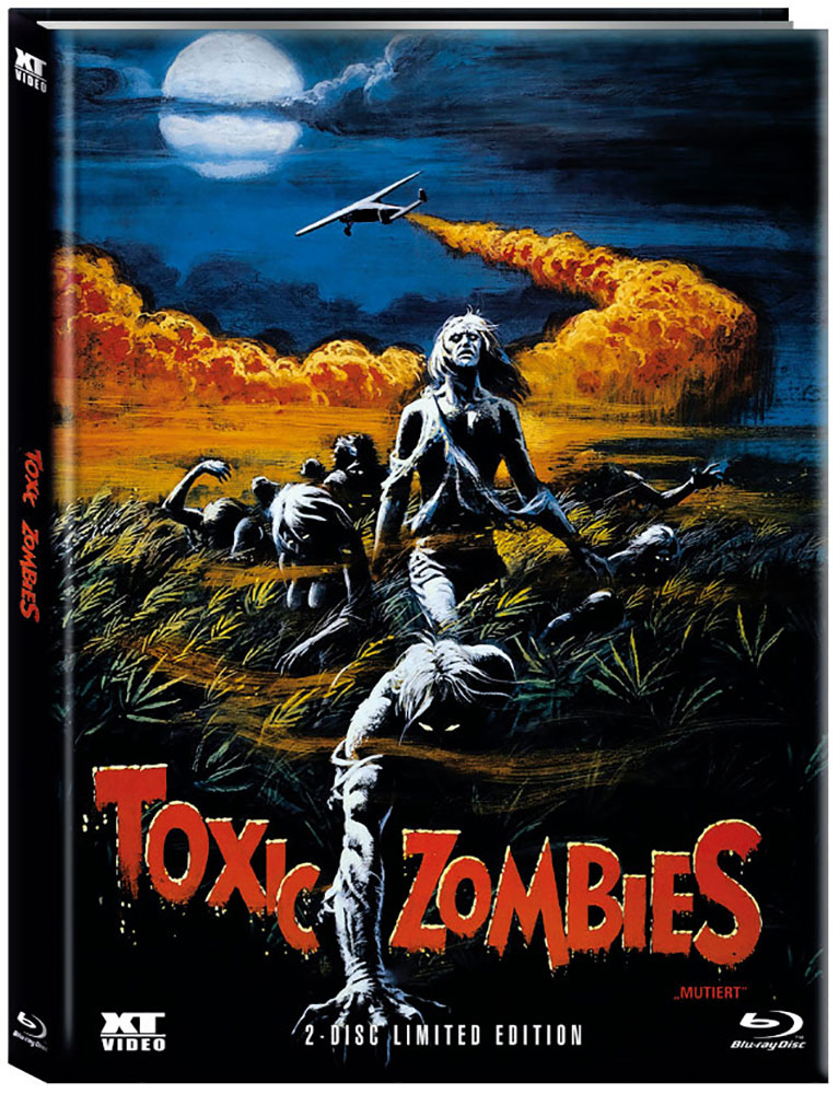MUTIERT (TOXIC ZOMBIES) (Blu-Ray+DVD) - Cover A - Mediabook - Limited 500 Edition - Uncut