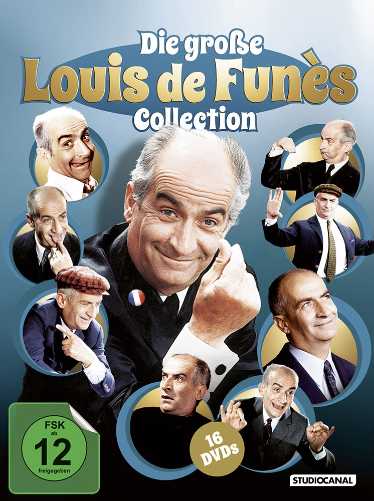 LOUIS DE FUNES - DIE GROSSE LOUIS DE FUNES COLLECTION (16DVD)