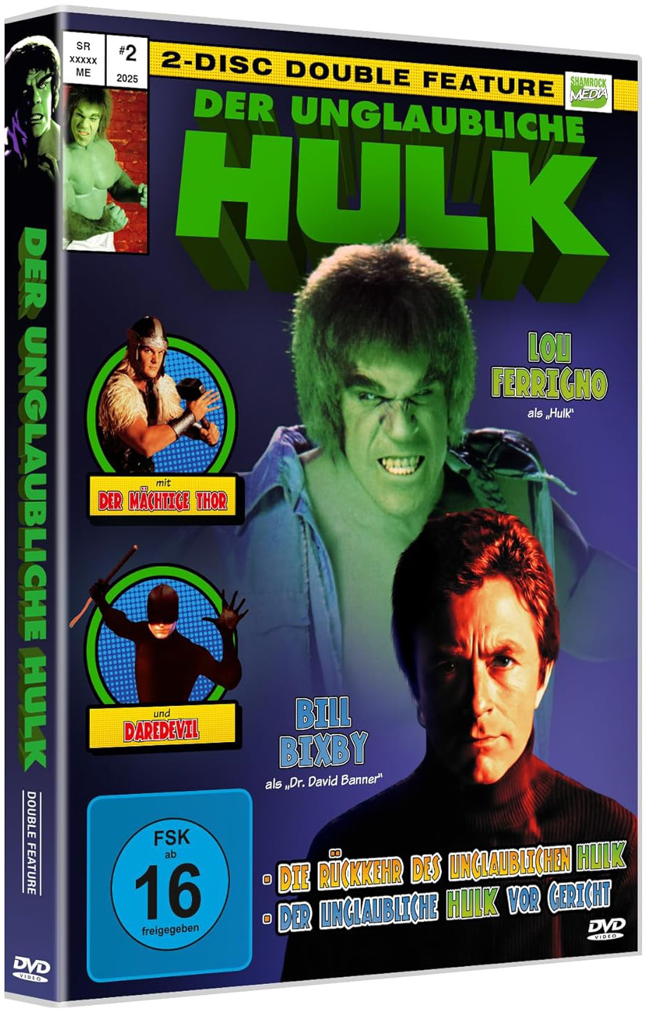UNGLAUBLICHE HULK, DER - Double Feature (2DVD)