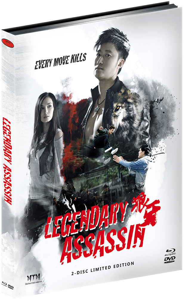 LEGENDARY ASSASSIN (Blu-Ray+DVD) - Cover B - Mediabook - Limited 222 Edition