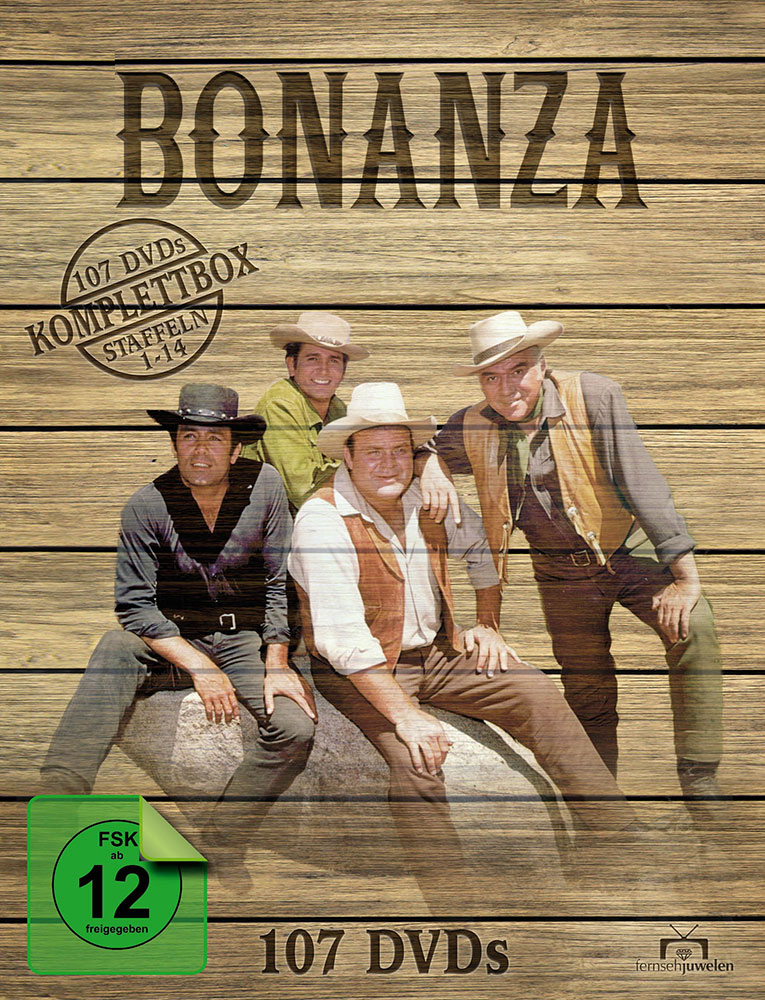 BONANZA - Staffel 1-14 - Komplettbox (107DVD)
