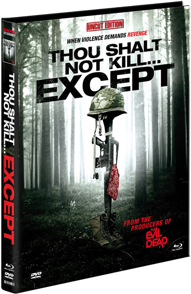 THOU SHALT NOT KILL... EXCEPT (DU SOLLST NICHT TÖTEN AUSSER...) (Blu-Ray+DVD) - Cover B - Mediabook