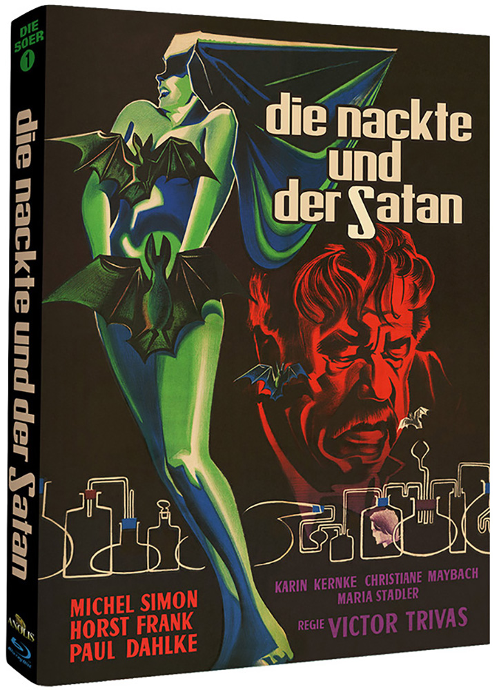 NACKTE UND DER SATAN, DIE (Blu-Ray) - Cover B - Mediabook - Limited Edition - Uncut