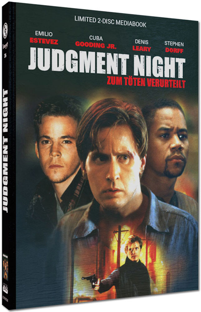 JUDGMENT NIGHT - ZUM TÖTEN VERURTEILT (Blu-Ray+DVD) - Cover B - Mediabook - Limited 222 Edition